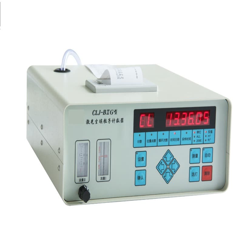 CLJ-BII(G) Máy đếm bụi không khí hai tốc độ dòng chảy / CLJ-BII(G) Two flow rate Airborne Particle Counter CLJ-BII(G) Máy đếm bụi không khí hai tốc độ dòng chảy / CLJ-BII(G) Two flow rate Airborne Particle Counter