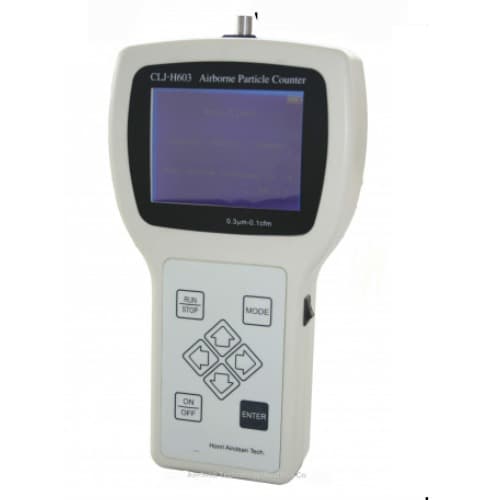 Máy đếm bụi không khí cầm tay CLJ-H603 / CLJ-H603 Handheld Airborne Particle Counter Máy đếm bụi không khí cầm tay CLJ-H603 / CLJ-H603 Handheld Airborne Particle Counter