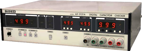 Máy kiểm tra điện dung / trở kháng kỹ thuật số AX-3121A Adexaile ADEX Máy kiểm tra điện dung / trở kháng kỹ thuật số AX-3121A Adexaile ADEX