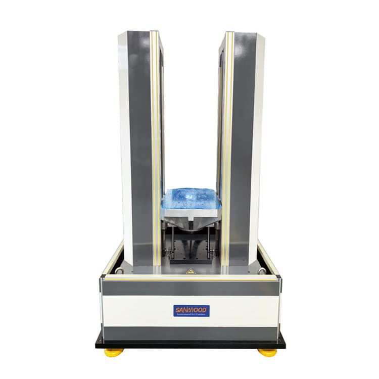 Hệ thống thử rung lắc phương đứng khí nén SM02-25 SM02-50 SM02-100 SM02-200 SM02-400 SM02-600 SM02-800 SM02-1000 SM02-2000 Pneumatic Vertical Shock Bump Test System Hệ thống thử rung lắc phương đứng khí nén SM02-25 SM02-50 SM02-100 SM02-200 SM02-400 SM02-600 SM02-800 SM02-1000 SM02-2000 Pneumatic Vertical Shock Bump Test System