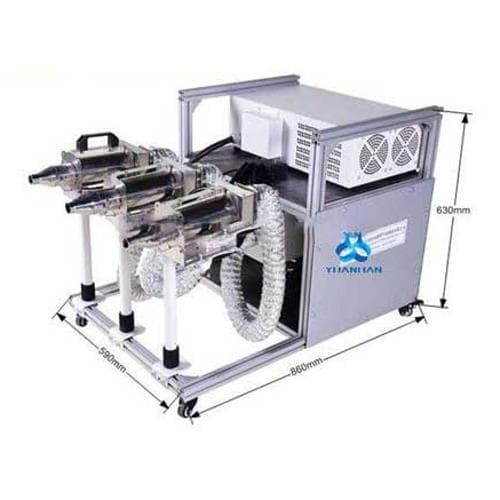 Súng làm nóng ống co nhiệt PTFE Teflon YUANHAN YH600F-253 Súng làm nóng ống co nhiệt PTFE Teflon YUANHAN YH600F-253