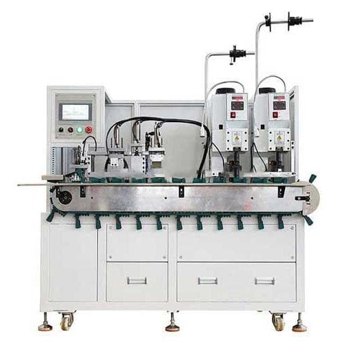 Máy cắt bóc và bấm dây 2 lõi và 3 lõi độ dài khác nhau YUANHAN YH-3XBD Máy cắt bóc và bấm dây 2 lõi và 3 lõi độ dài khác nhau YUANHAN YH-3XBD