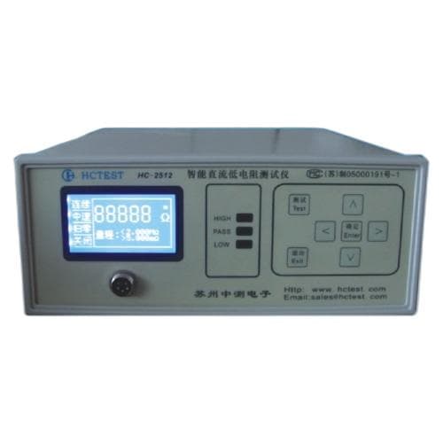 Máy kiểm tra DCR HCTEST HC-2512 Máy kiểm tra DCR HCTEST HC-2512