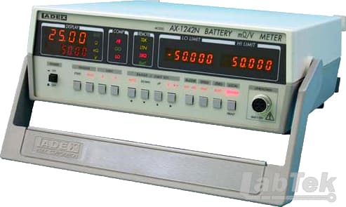 Máy đo kỹ thuật số Milli-Ohm AX-1242N Adexaile ADEX Máy đo kỹ thuật số Milli-Ohm AX-1242N Adexaile ADEX