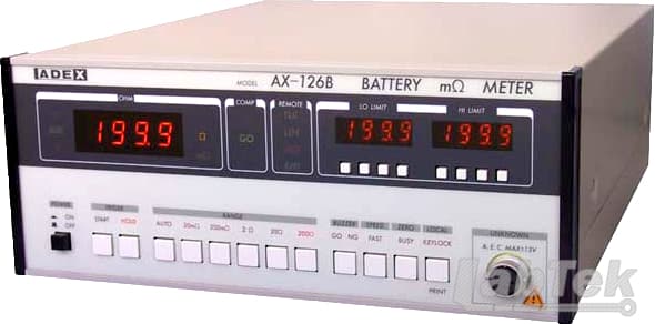 Máy đo kỹ thuật số Milli-Ohm AX-126B Adexaile ADEX Máy đo kỹ thuật số Milli-Ohm AX-126B Adexaile ADEX