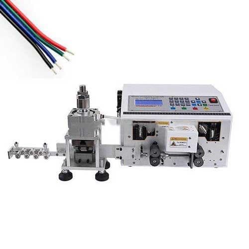 Máy cắt và bóc dây dẹt đa lõi tự động YUANHAN YH-668F Máy cắt và bóc dây dẹt đa lõi tự động YUANHAN YH-668F