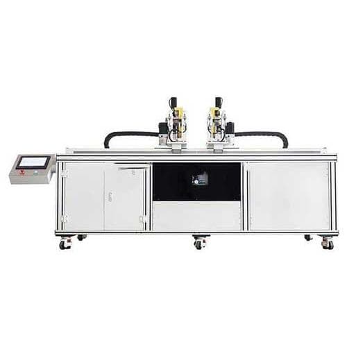 Máy quấn điểm băng keo hai trạm YUANHAN YH-LD305 Máy quấn điểm băng keo hai trạm YUANHAN YH-LD305