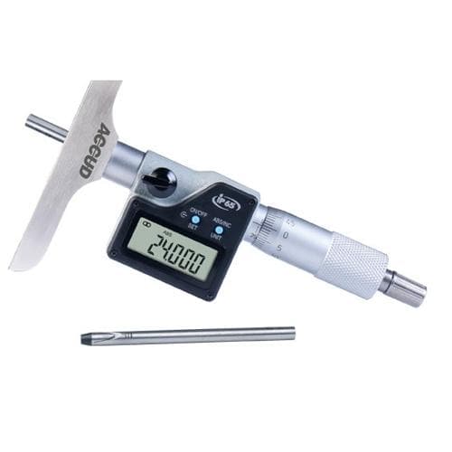Panme đo độ sâu kỹ thuật số chính xác ACCUD 395-004-01 Panme đo độ sâu kỹ thuật số chính xác ACCUD 395-004-01