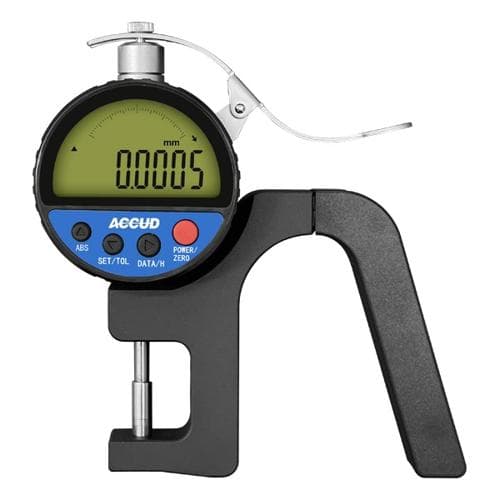 Đồng hồ đo độ dày kỹ thuật số độ chính xác cao ACCUD 442-101-15 Đồng hồ đo độ dày kỹ thuật số độ chính xác cao ACCUD 442-101-15