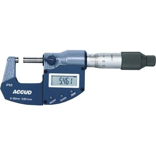 Panme kỹ thuật số IP65 ngoài trời chính xác ACCUD 313-006-02 Panme kỹ thuật số IP65 ngoài trời chính xác ACCUD 313-006-02