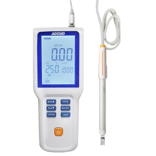 Máy đo độ dẫn điện cầm tay ACCUD EC210E Máy đo độ dẫn điện cầm tay ACCUD EC210E