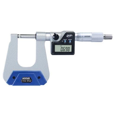 Panme đo tấm kim loại kỹ thuật số ACCUD 350-001-32 Panme đo tấm kim loại kỹ thuật số ACCUD 350-001-32