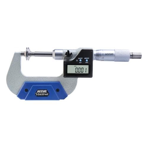 Panme đĩa trục không quay kỹ thuật số chính xác ACCUD 332-002-01 Panme đĩa trục không quay kỹ thuật số chính xác ACCUD 332-002-01